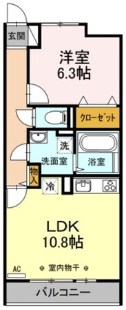 ルアナ林間の物件間取画像